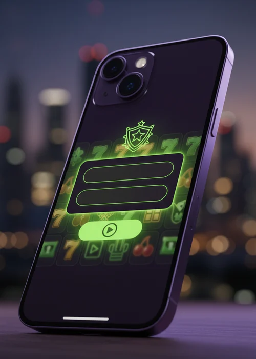 Sichere Login-Seite des My Chance Casino mit Eingabefeldern für E-Mail und Passwort und einem Symbol für SSL-Verschlüsselung